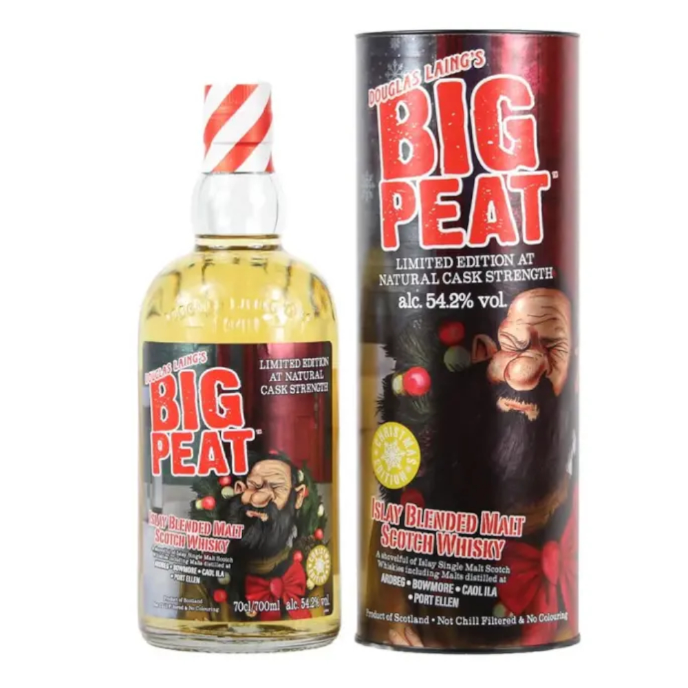Whisky Big Peat Christmas 2022 54,2% 700 ml tuba
