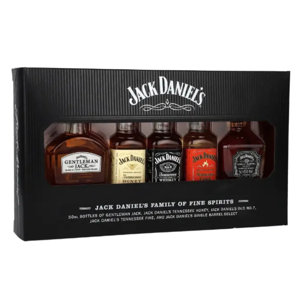 Whisky Jack Daniels Family Minipack Set 5 x 50 ml