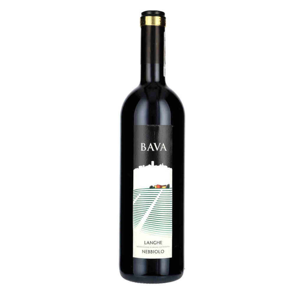 Wino Bava Langhe nebbiolo 2018 DOC 13% czerwone wytrawne 750 ml
