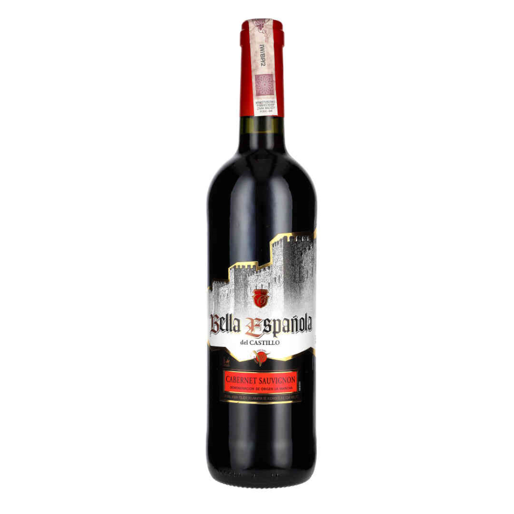 Wino Bella espanola Caberne sauvignon 12% czerwone półwytrawne 750 ml