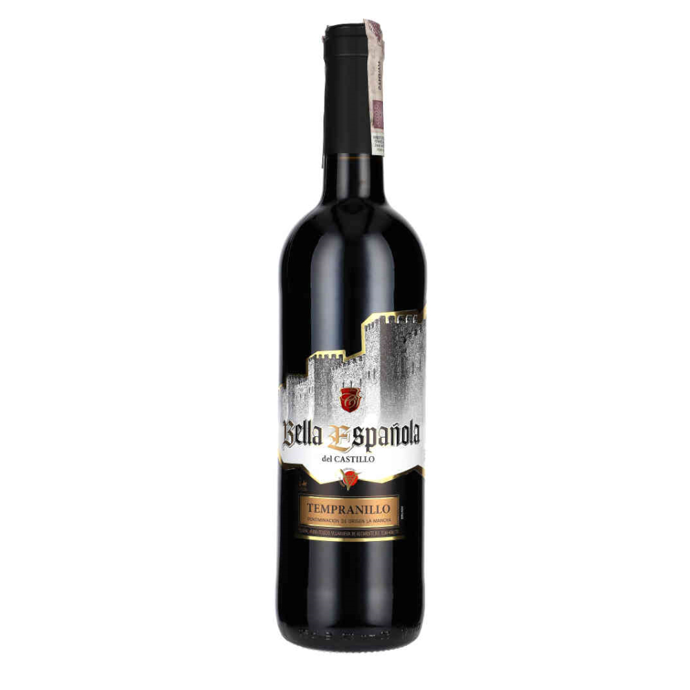 Wino Bella espanola Tempranillo 12% czerwone wytrawne 750 ml