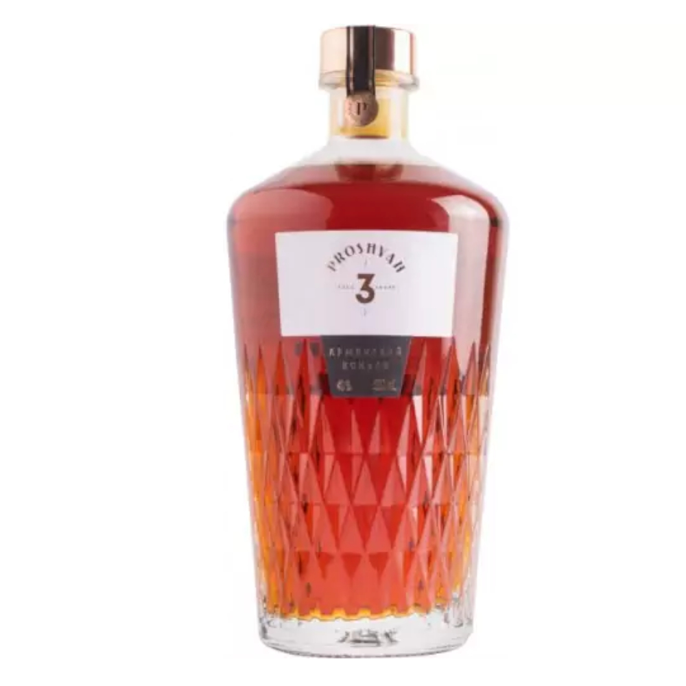 Brandy Armenian Proshyan 3 YO 40% 500 ml