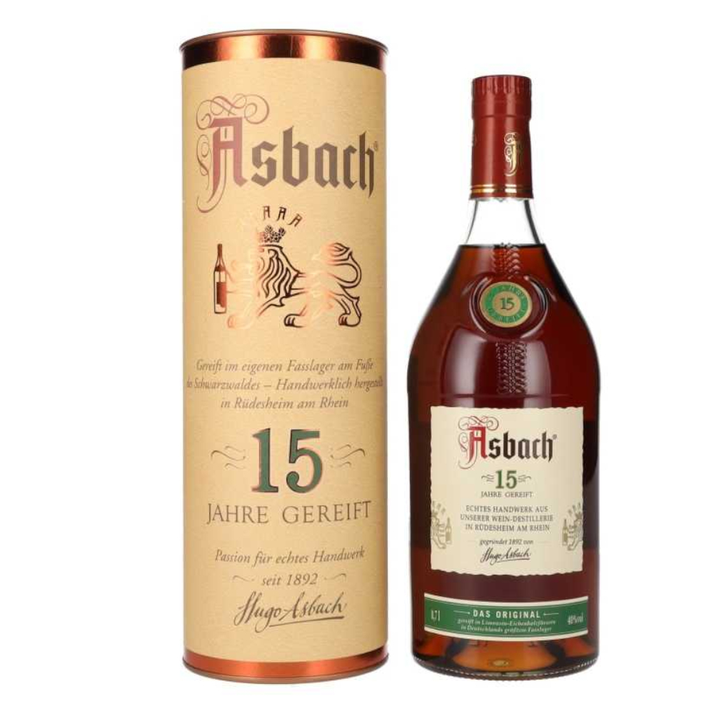 Brandy Asbach Spezialbrand 15 YO 40% 700 ml tuba