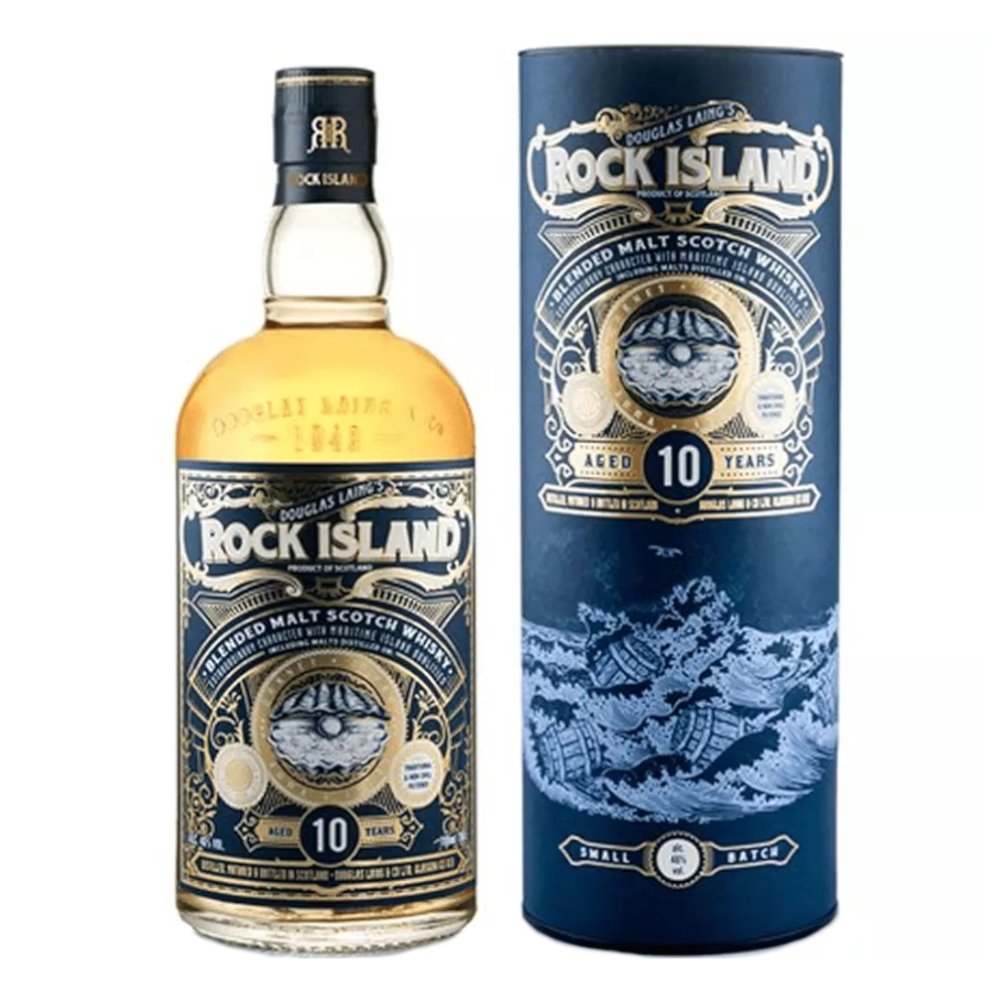 Whisky Rock Island 10 YO 46% 700 ml Tuba