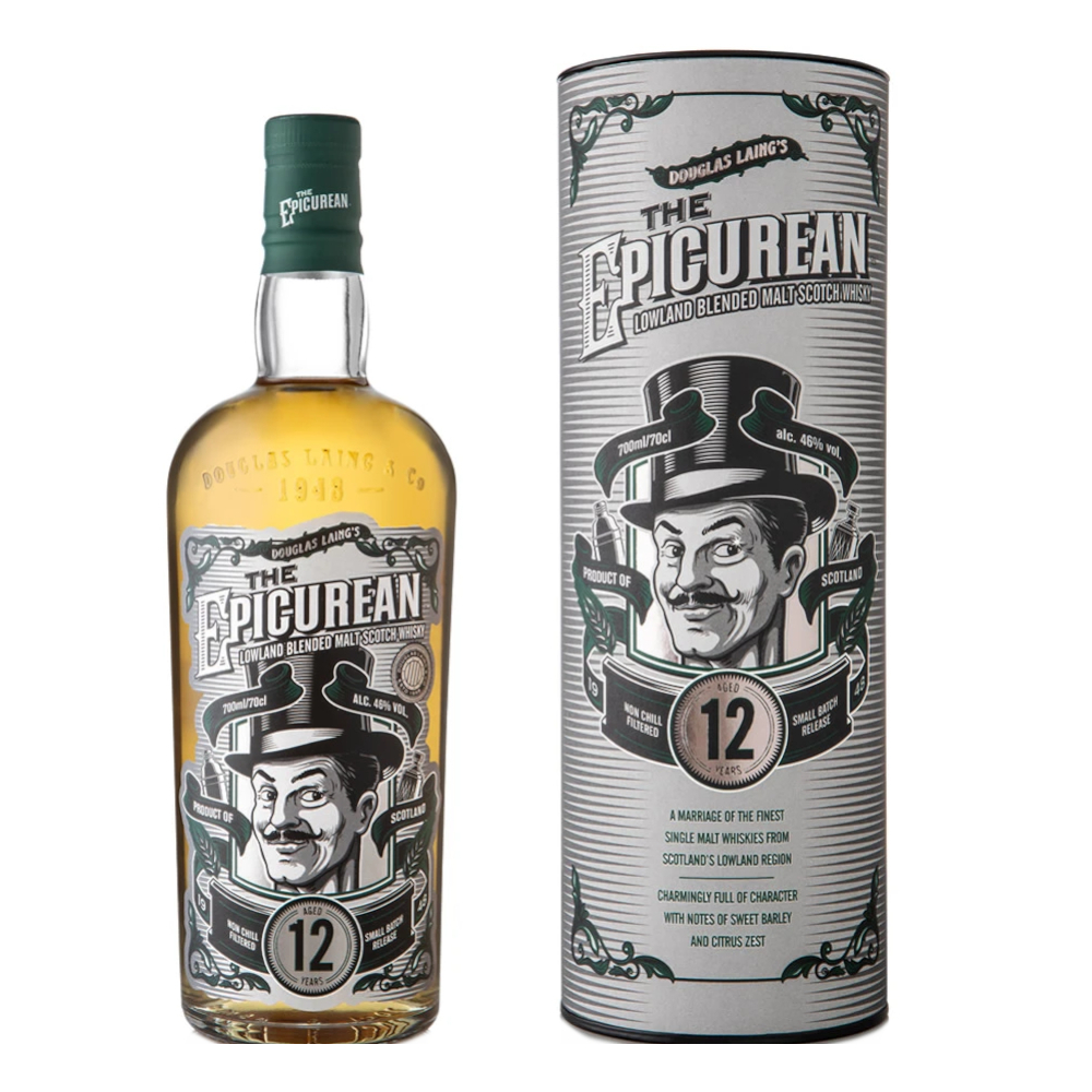 Whisky Epicurean 12 YO 46% 700 ml Tuba