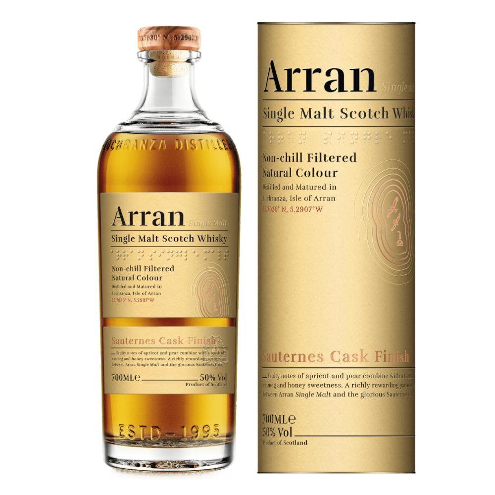 Whisky Arran Sauternes Cask Finish 50% 700 ml