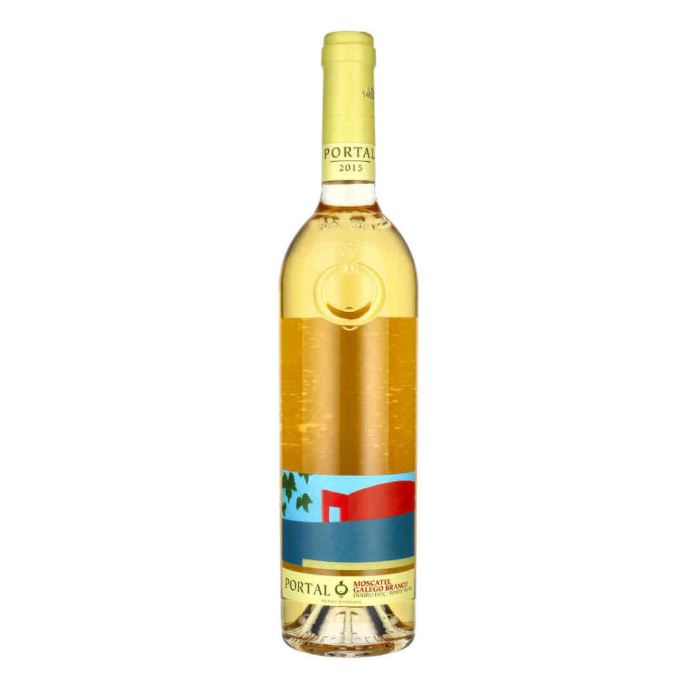 Wino Q Portal Moscatel Galego Branco białe wytrawne 750 ml 2018