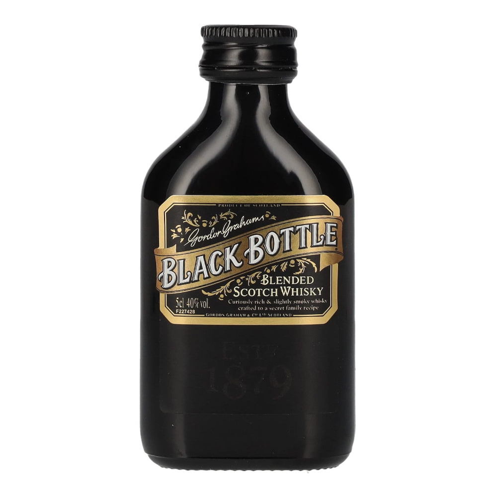 Whisky Black Bottle Blended Scotch 40% 50 ml