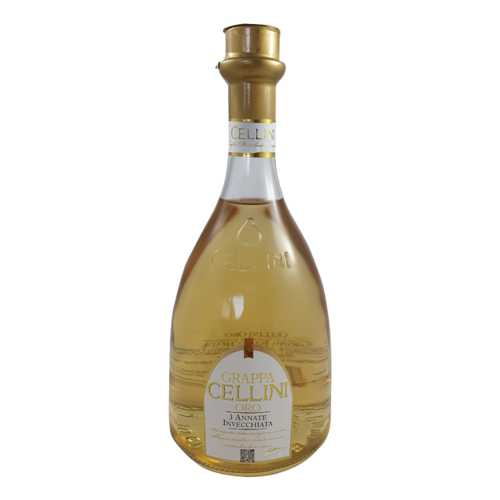 Grappa Cellini Oro Reserva 38% 700 ml