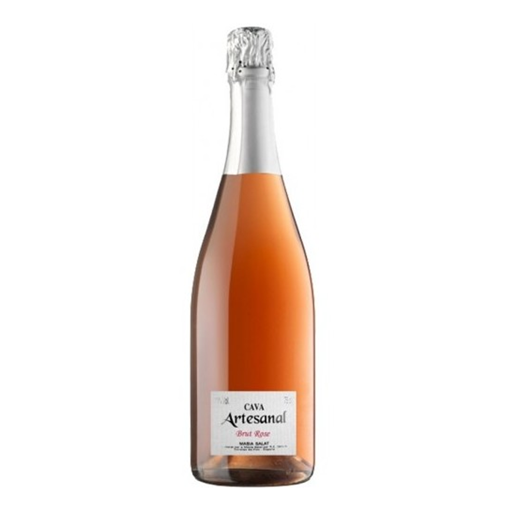 Wino Cava Artesanal Rose Brut różowe wytrawne 750 ml musujące