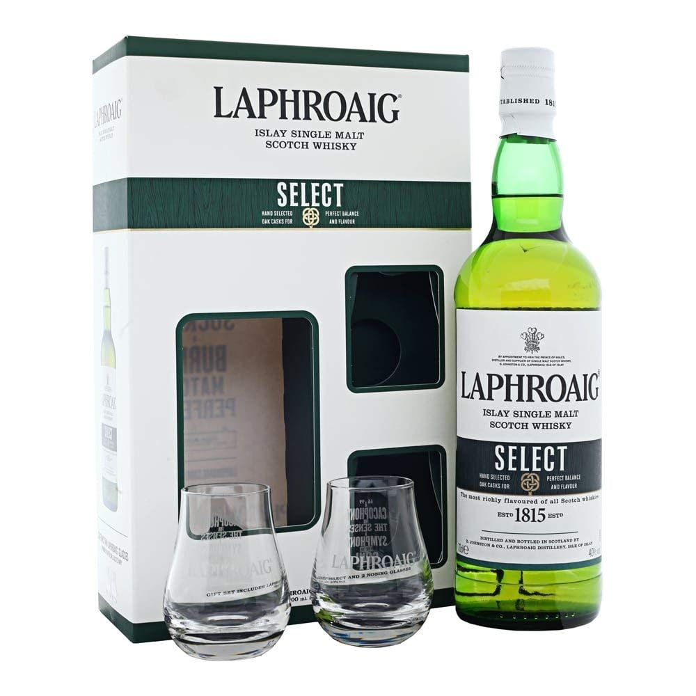 Whisky Laphroaig Select 40% 700 ml zestaw