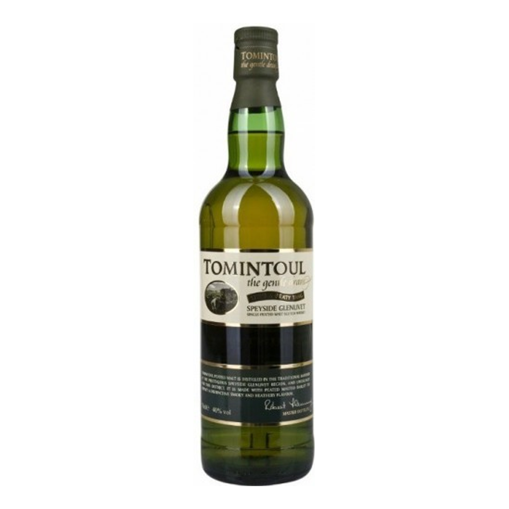 Whisky Tomintoul Peaty Tang 40% 700 ml zestaw