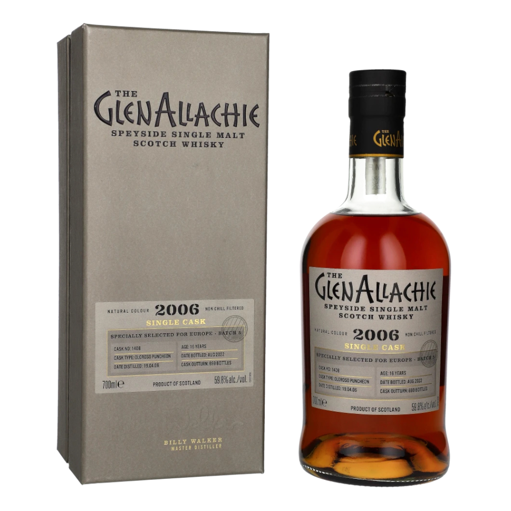 Whisky Glenallachie Pun Olor 16 YO 59,8% 700 ml
