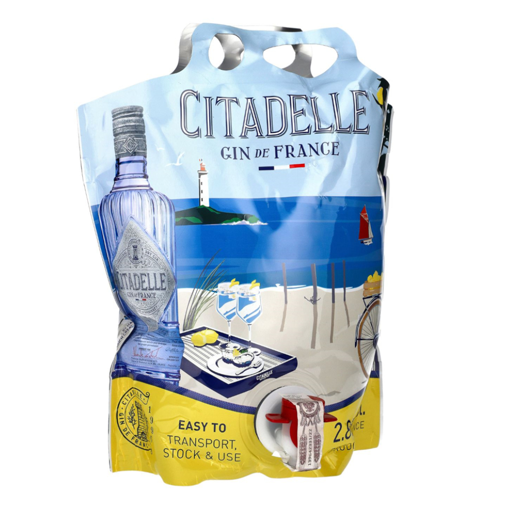 Gin Citadelle Orginal Ecopouch 44% 2800 ml