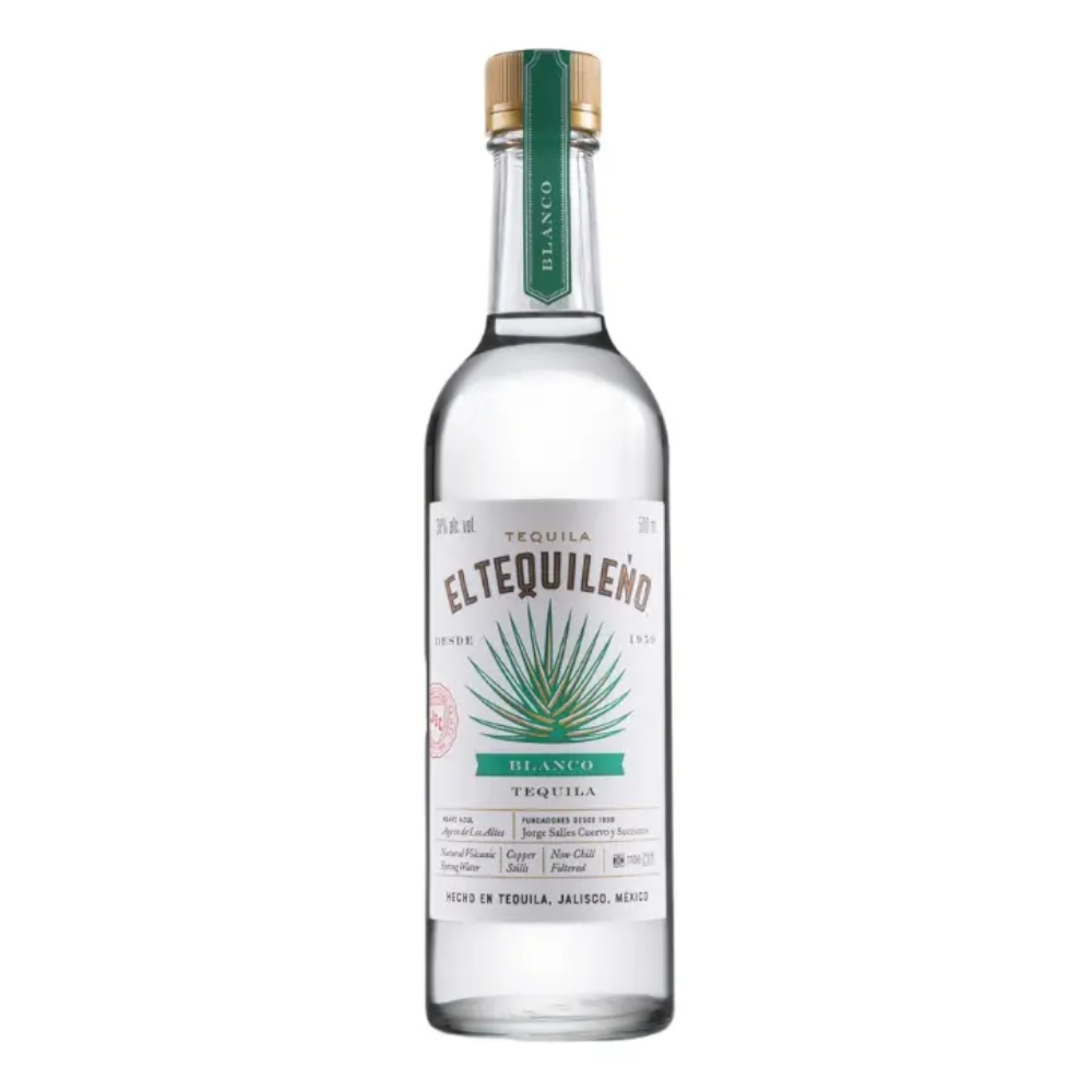Tequila El Tequileno Blanco 38% 1000 ml