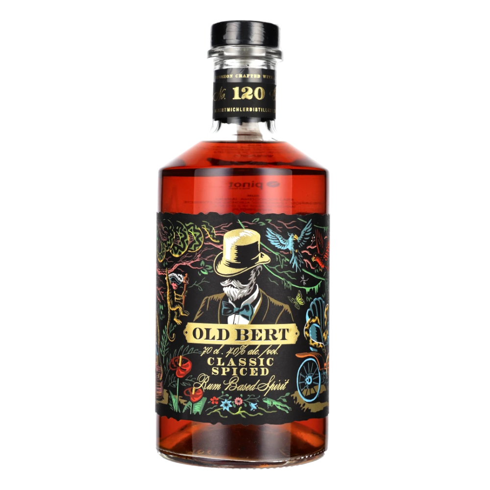 Rum Old Bert Spiced Jamaican 40% 700 ml