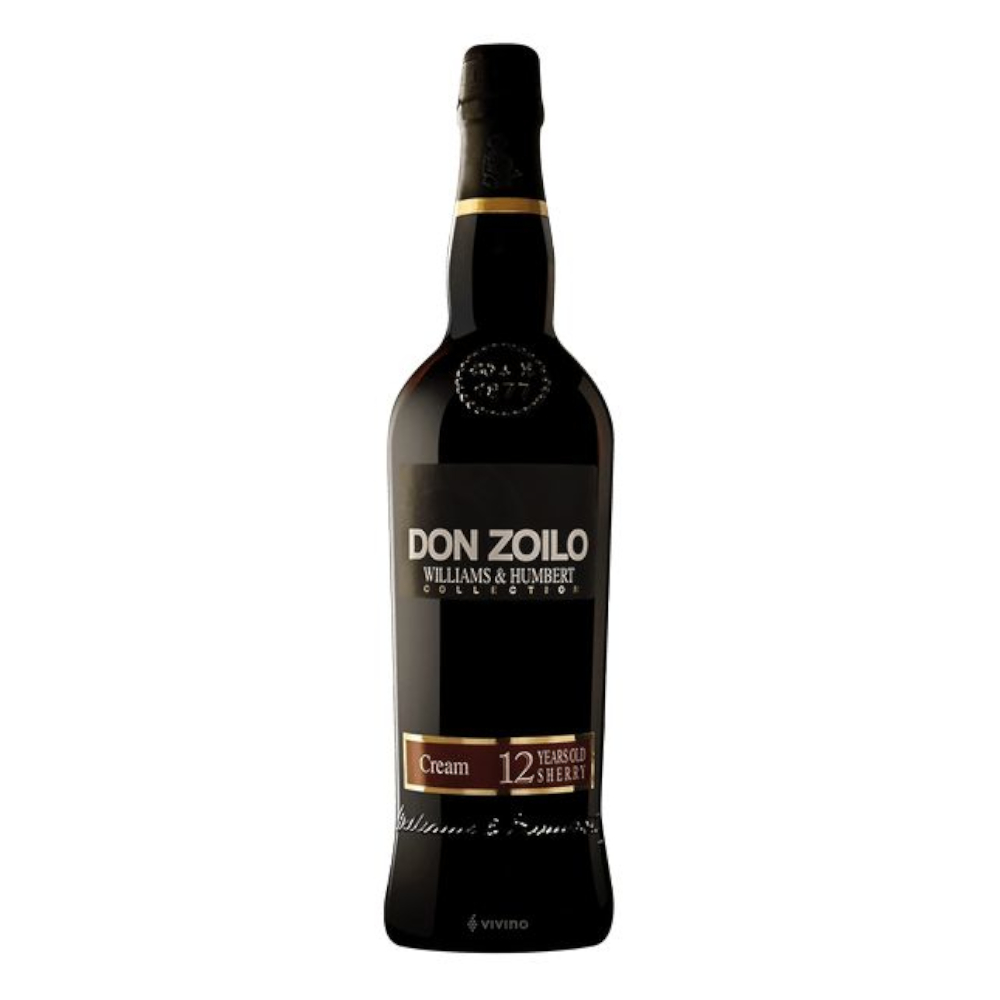 Wino Sherry W&H Don Zoilo 12 YO Cream 19% białe słodkie 750 ml