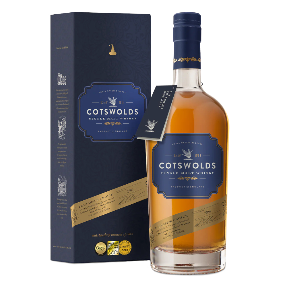 Whisky Cotswolds Founder's Choice 59,1% 700 ml kartonik