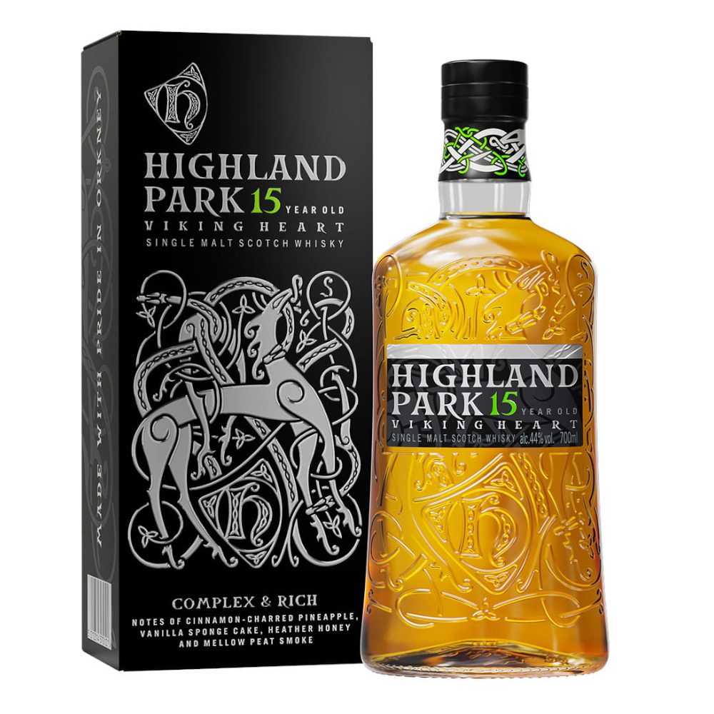 Whisky Highland Park 15 YO Viking Heart 44% 700 ml
