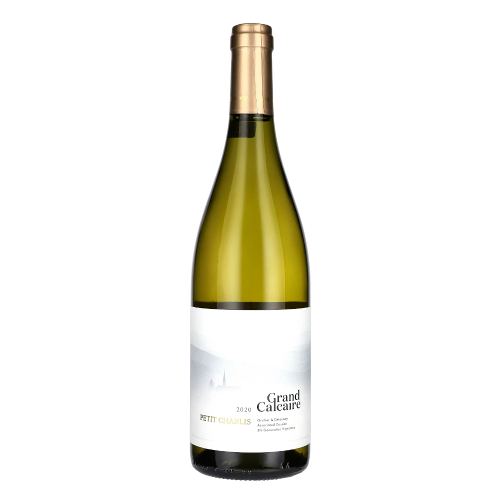 Wino E. Delaunay Chablis 2020 Grand Calcaire AOC białe wytrawne 750 ml