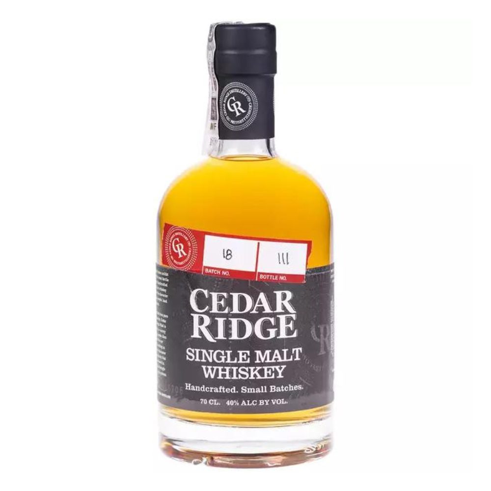Whisky Cedar Ridge 40% 700 ml
