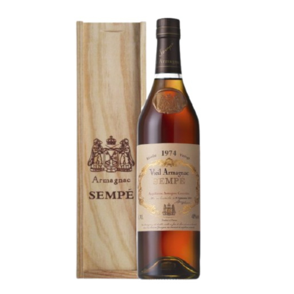 Armagnac Sempe Millesime 1974 40% 700 ml skrzynka
