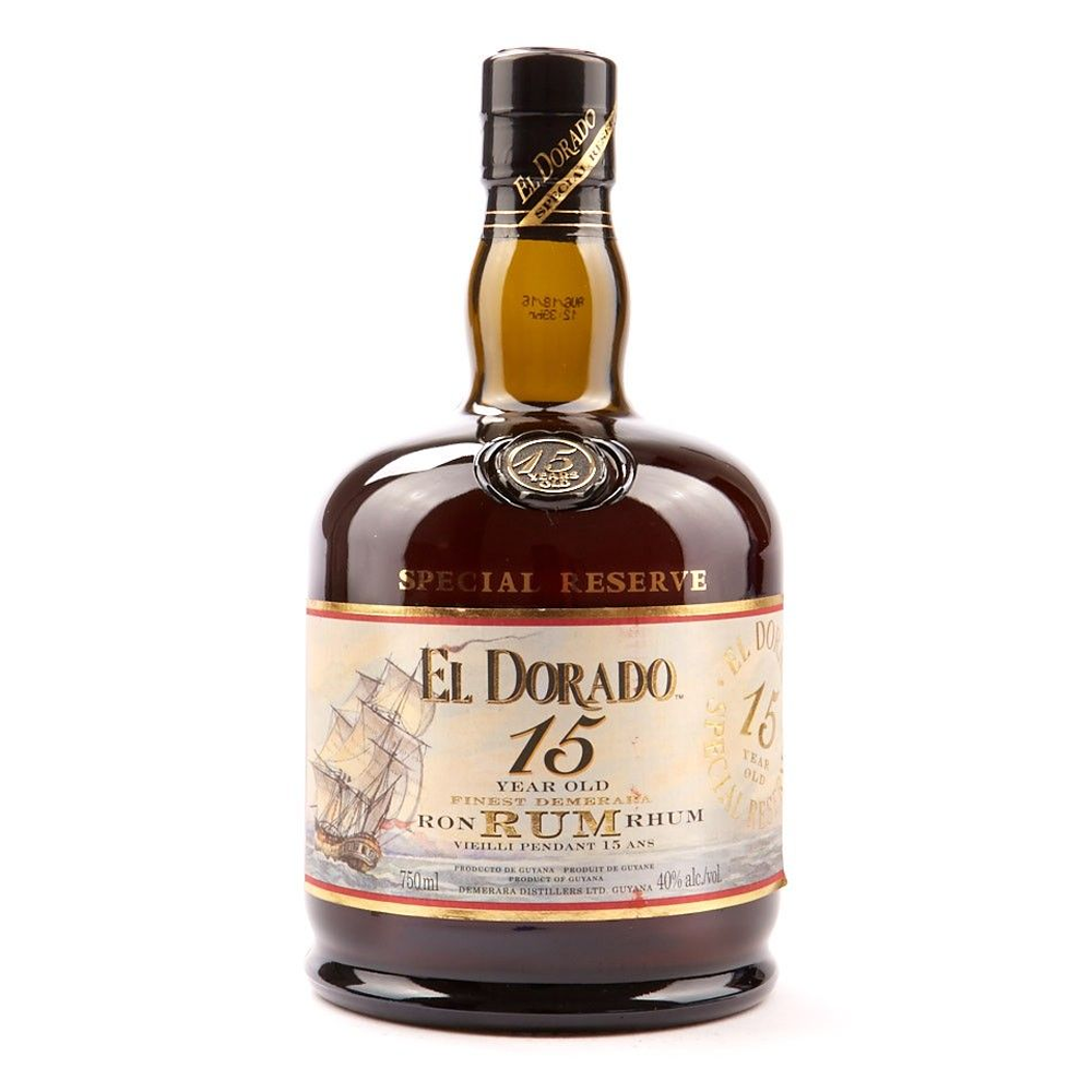 Rum El Dorado 15 YO Guyana 43% 700 ml