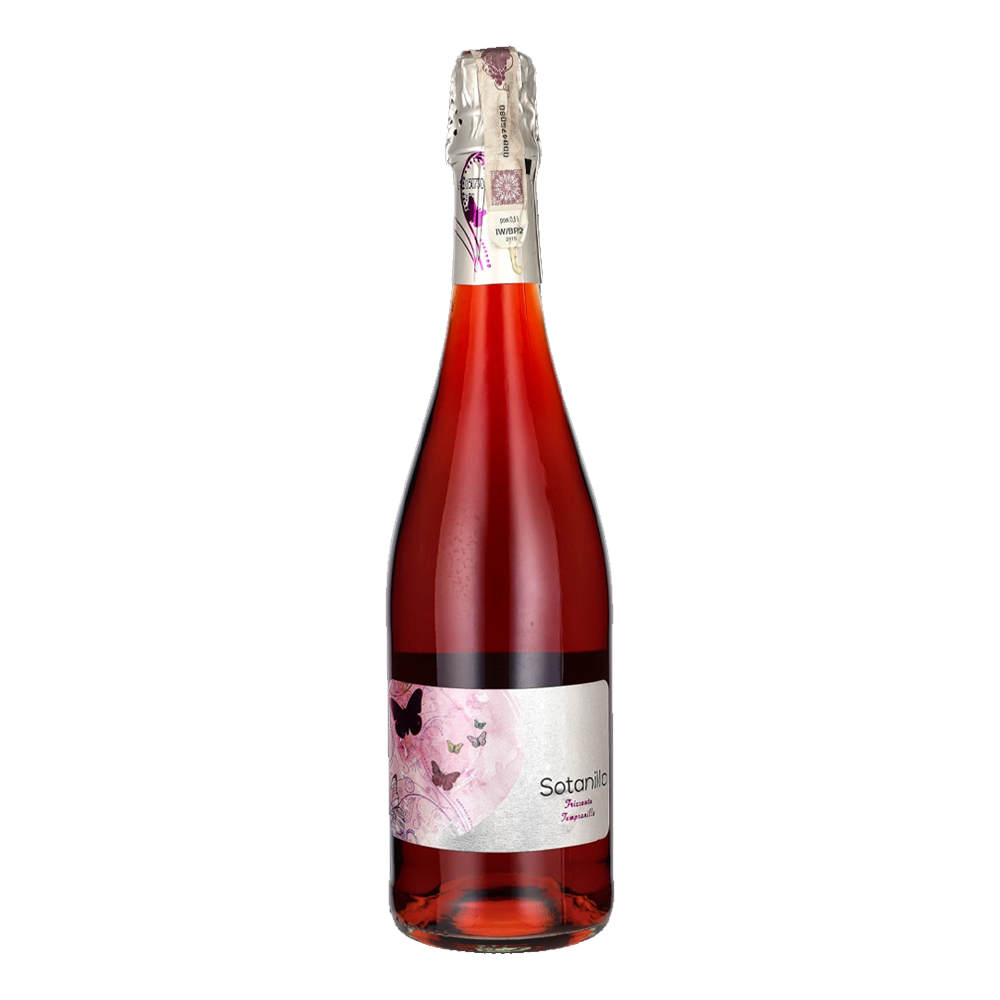 Wino Sotanillo Rosado różowe wytrawne 750 ml musujące