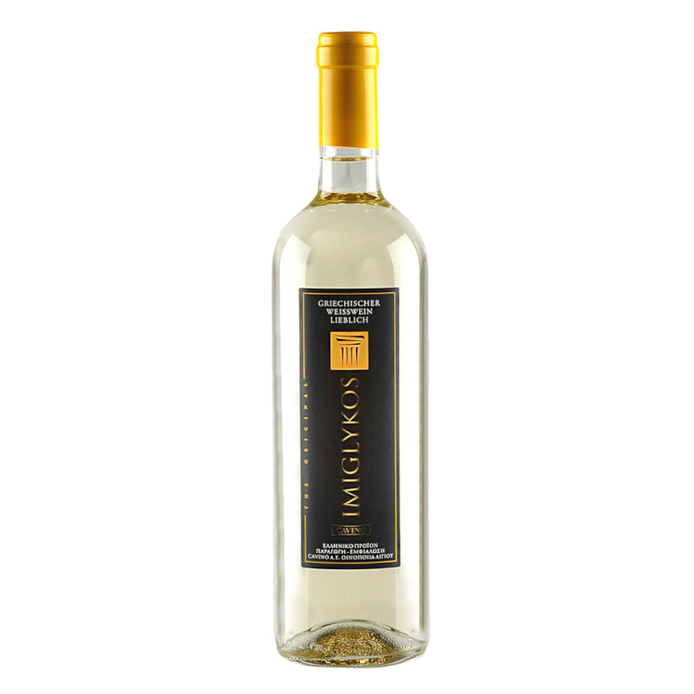Wino Cavino imiglikos White 11% białe półsłodkie 750 ml