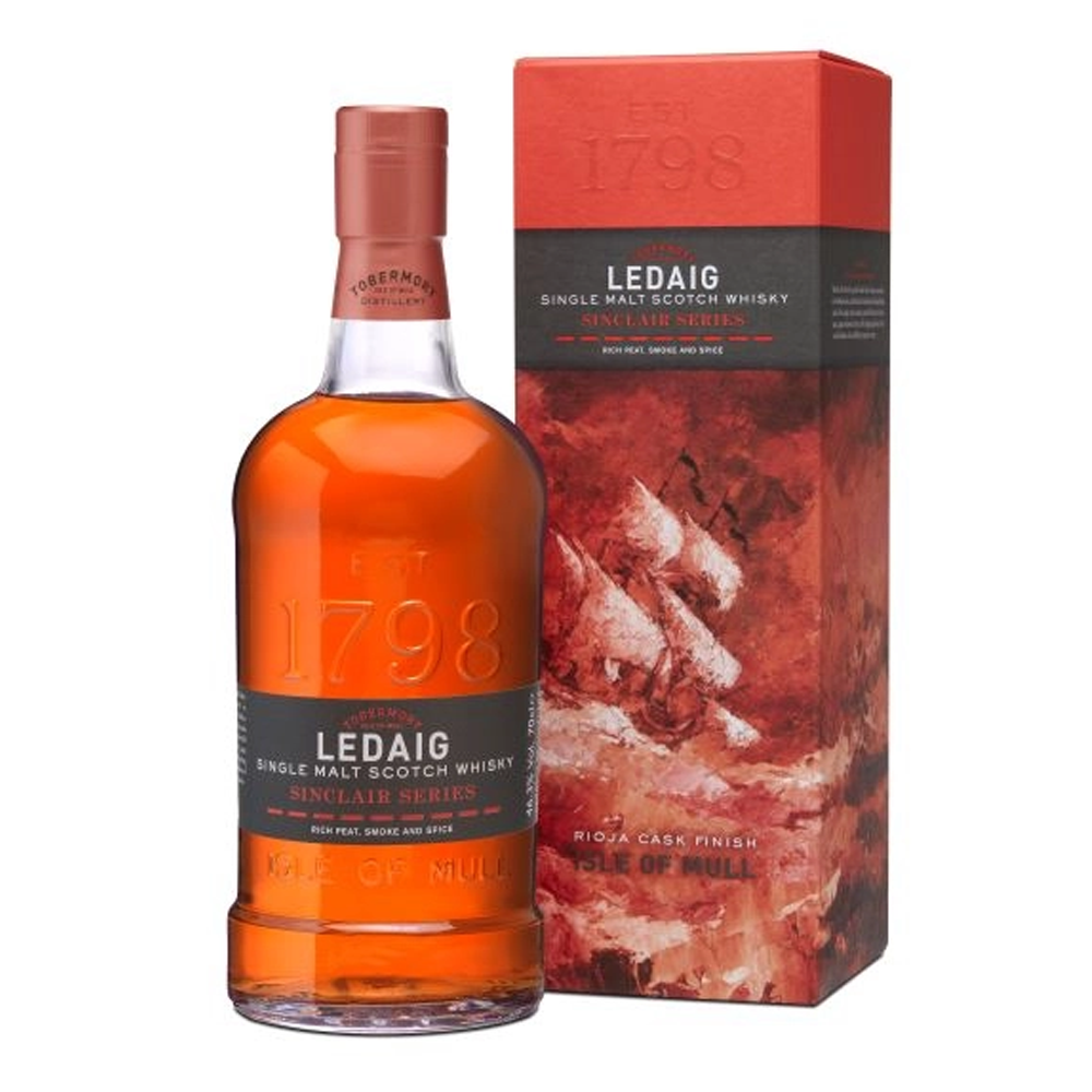 Whisky Ledaig Sinclair Rioja Cask 46,3% 700 ml