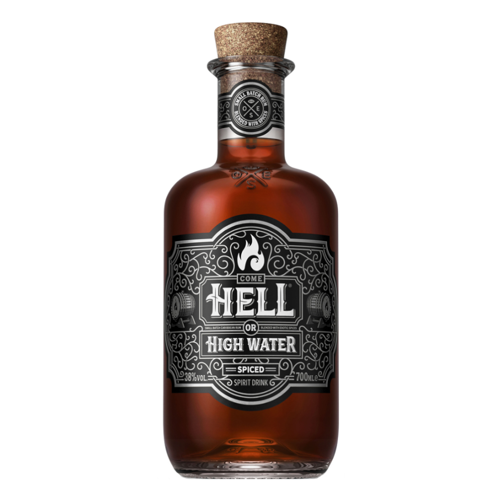 Rum Hell or High Water Spiced 38% 700 ml