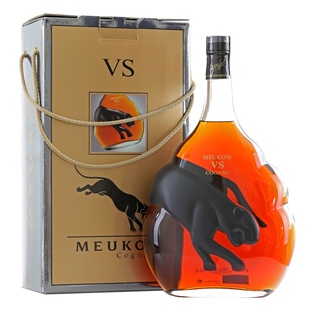 Koniak Meukow VS Black Panther 40% 3000 ml kartonik