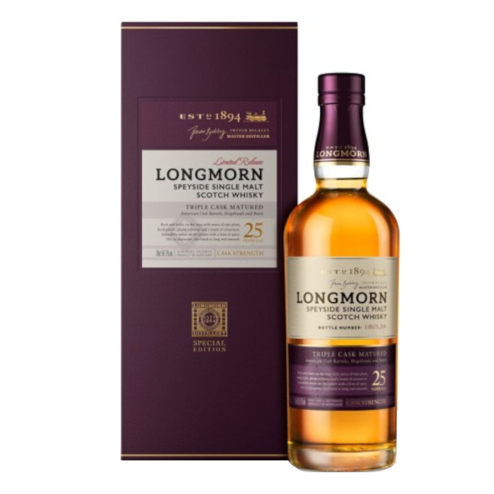 Whisky Longmorn 25 YO 52,8% 700 ml