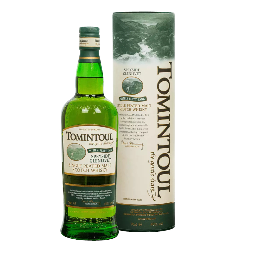 Whisky Tomintoul Peaty Tang 40% 1000 ml