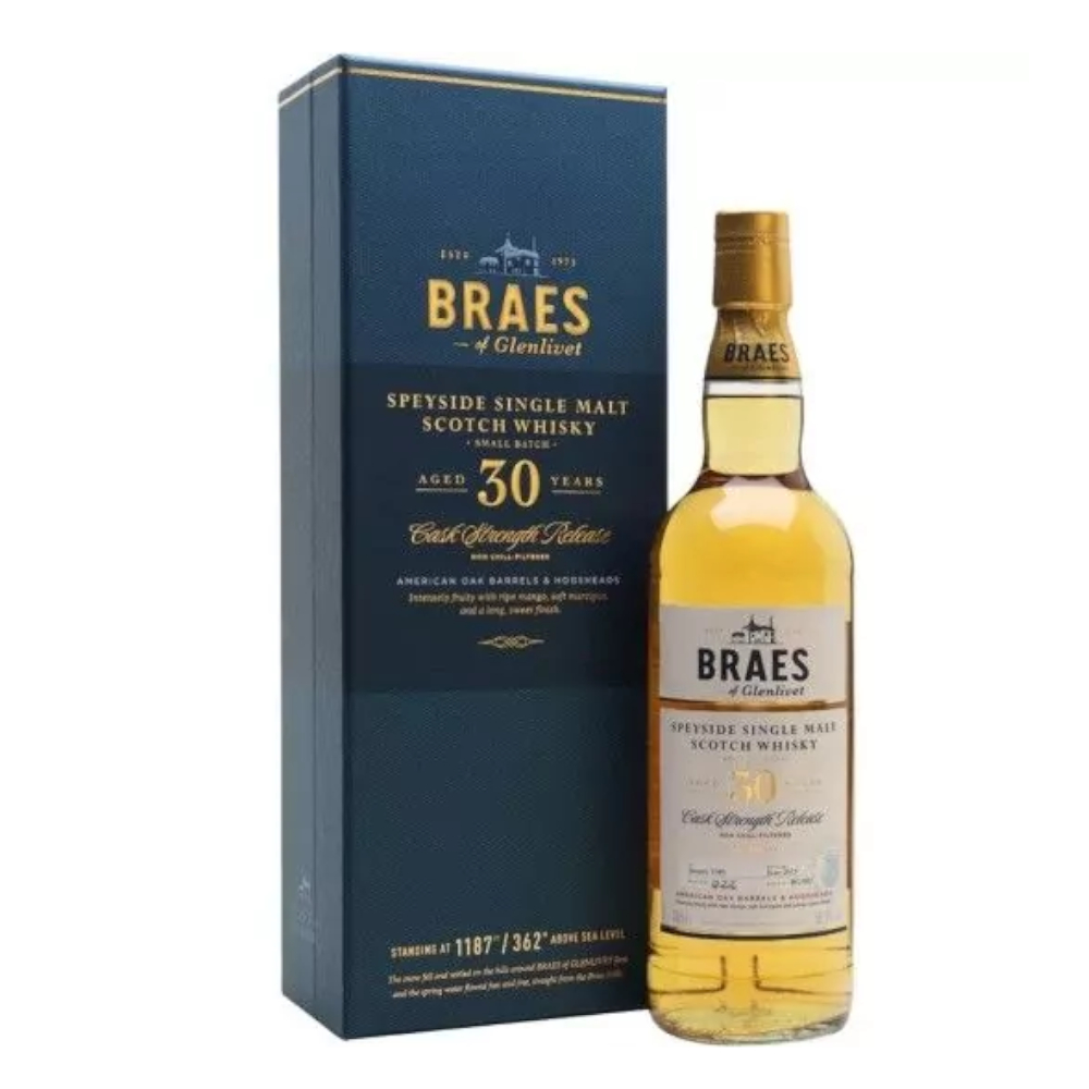 Whisky Braes Of Glenlivet 30 YO 50,9% 700 ml