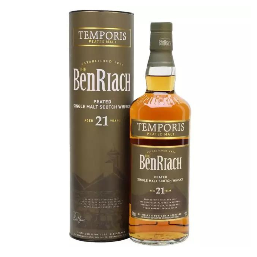 Whisky Single Malt Benriach 21 YO Temporis Peated 46% 700 ml