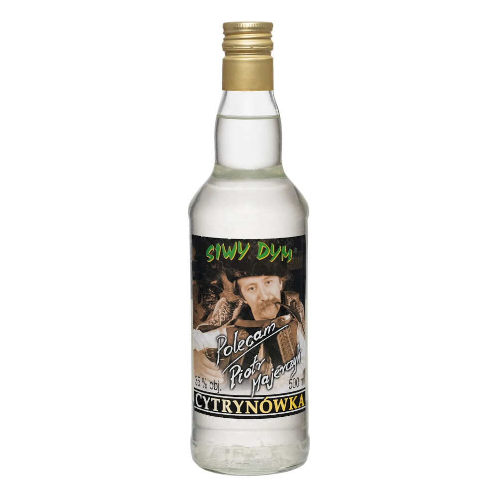 Likier Siwy Dym Cytrynówka 35% 500 ml