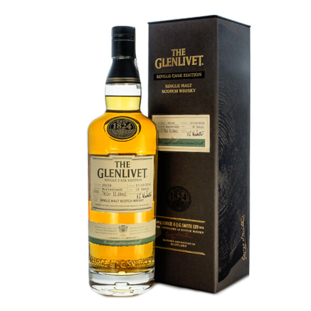 Whisky Glenlivet 18 YO Single Cask Buiternach 52,6% 700 ml kartonik
