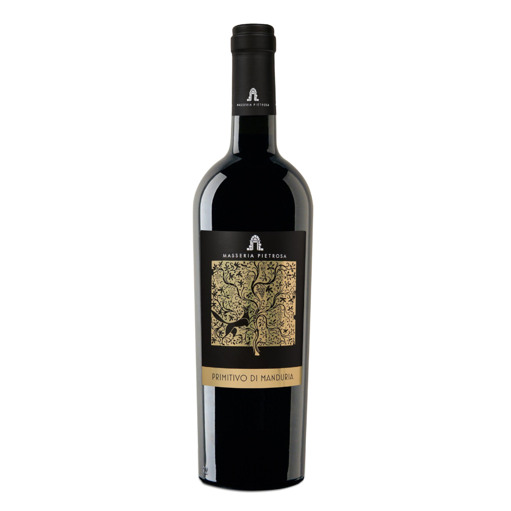 Wino Masseria Pietrosa Primitivo Di Manduria 14% czerwone wytrawne 750 ml