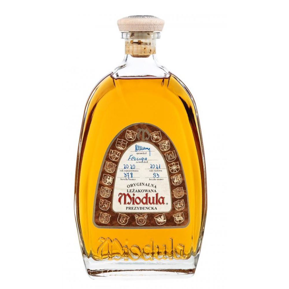 Likier Miodula Prezydencka Skrzynka 40% 500 ml