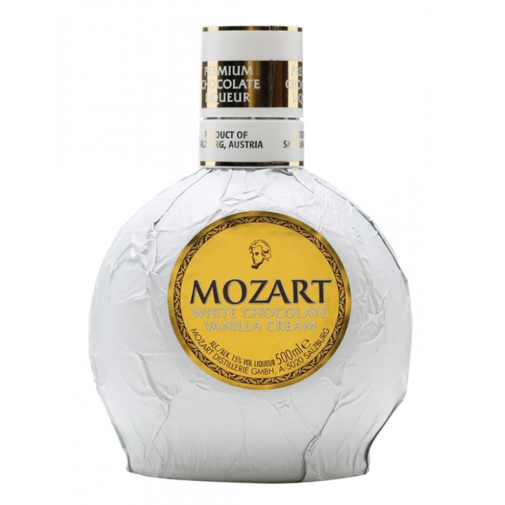 Likier Mozart White Vanilla 15% 500 ml
