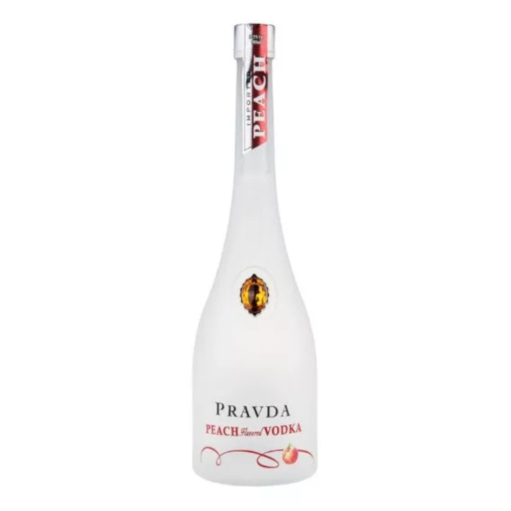 Wódka Pravda Peach 37,5% 50 ml