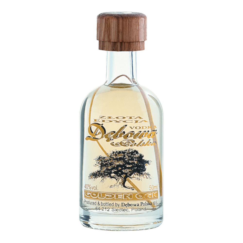 Wódka Dębowa Golden 40% 50 ml