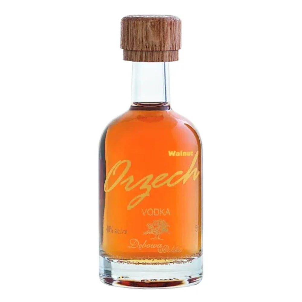 Wódka Dębowa Polska Orzech 40% 50 ml