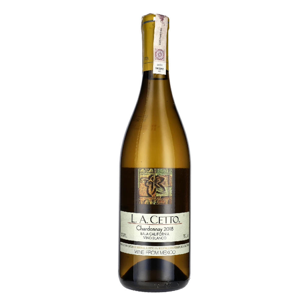 Wino La Cetto Chardonnay 2018 12% białe wytrawne 750 ml