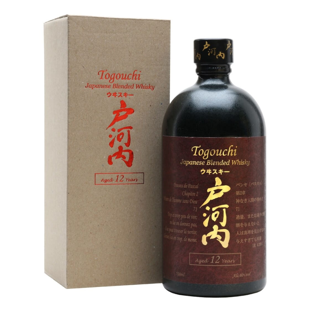 Whisky Togouchi Japanese 12 YO 40% 700 ml kartonik