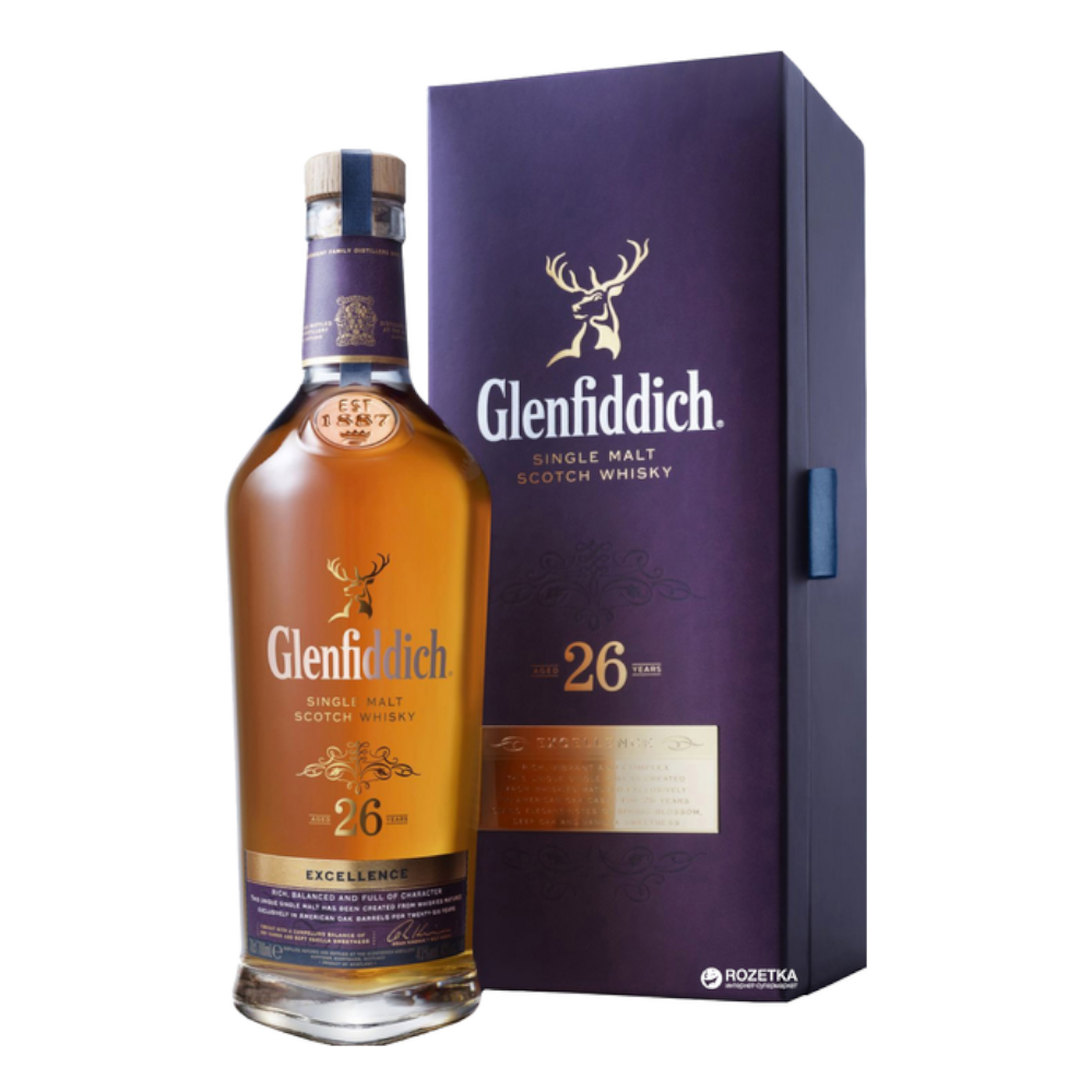 Whisky Glenfiddich 26YO 43% 700 ml