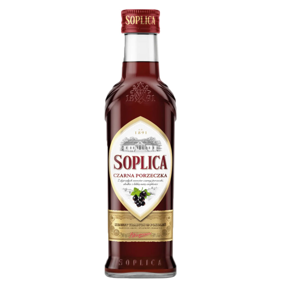 Likier Soplica Czarna Porzeczka 30% 200 ml