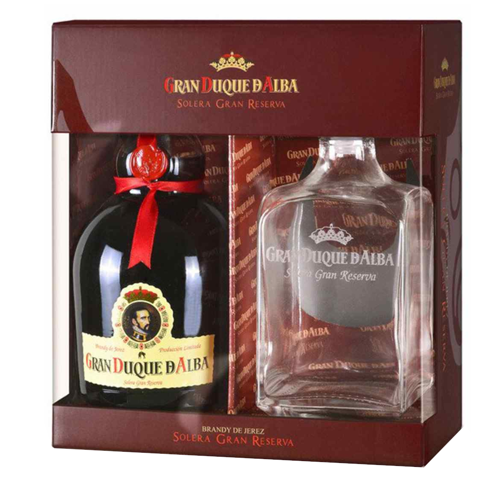 Brandy Gran Duque De Alba + Karafka 40% 700 ml