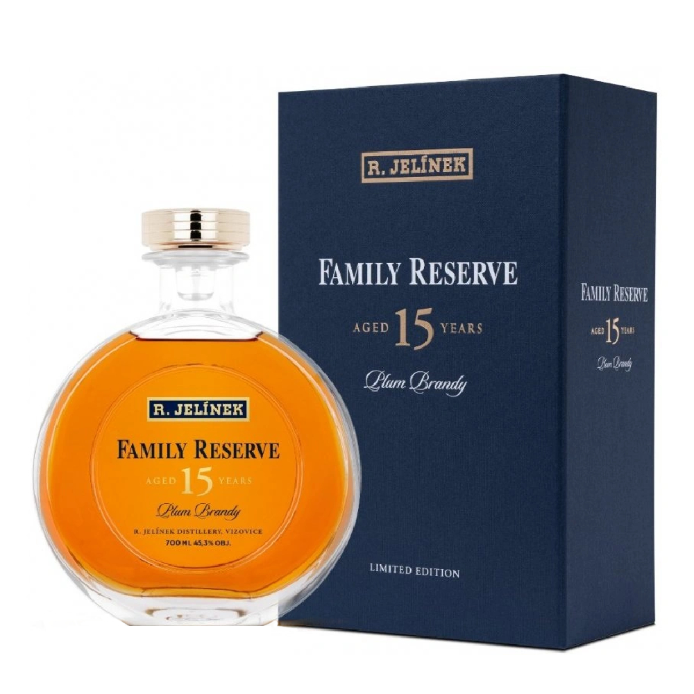 Brandy Śliwkowa Family Reserve 15 YO 45,3% 700 ml kartonik